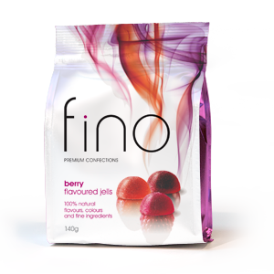 Fino Berry Flavoured Jells - Boxed (6 Bags) - 6 x 120g